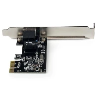 StarTech.com 1 Port PCI Express PCIe Gigabit Network Server Adapter NIC Card - Dual Profile, Internal, Wired, PCI Express, Ethernet, 1000 Mbit/s