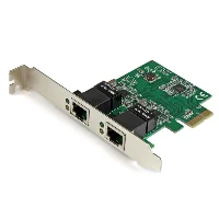 StarTech.com Dual Port Gigabit PCI Express Server Network Adapter Card - PCIe NIC, Internal, Wired, PCI Express, Ethernet, 2000 Mbit/s