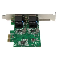 StarTech.com Dual Port Gigabit PCI Express Server Network Adapter Card - PCIe NIC, Internal, Wired, PCI Express, Ethernet, 2000 Mbit/s