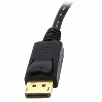StarTech.com DisplayPort to DVI Adapter - DisplayPort to DVI-D Adapter Video Converter 1080p - DP 1.2 to DVI Monitor/Display Cable Adapter Dongle - DP to DVI Adapter - Latching DP Connector, 0.152 m, DisplayPort, DVI-I, Male, Female, Straight