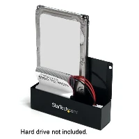 StarTech.com SATA to 2.5in or 3.5in IDE Hard Drive Adapter for HDD Docks, SATA 7-pin + SATA 15-pin, IDE 40-pin + IDE 44-pin + LP4, Black