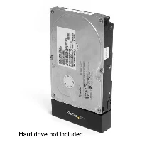 StarTech.com SATA to 2.5in or 3.5in IDE Hard Drive Adapter for HDD Docks, SATA 7-pin + SATA 15-pin, IDE 40-pin + IDE 44-pin + LP4, Black
