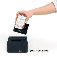 StarTech.com SATA to 2.5in or 3.5in IDE Hard Drive Adapter for HDD Docks, SATA 7-pin + SATA 15-pin, IDE 40-pin + IDE 44-pin + LP4, Black