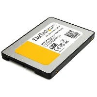 StarTech.com M.2 SSD to 2.5in SATA III Adapter - M.2 Solid State Drive Converter with Protective Housing, SATA, M.2, Black, CE, FCC, TAA, REACH, 6 Gbit/s, 0 - 50 C