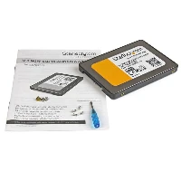 StarTech.com M.2 SSD to 2.5in SATA III Adapter - M.2 Solid State Drive Converter with Protective Housing, SATA, M.2, Black, CE, FCC, TAA, REACH, 6 Gbit/s, 0 - 50 C