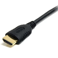 StarTech.com 1m Mini HDMI to HDMI Cable with Ethernet - 4K 30Hz High Speed Mini HDMI to HDMI Adapter Cable - Mini HDMI Type-C Device to HDMI Monitor/Display - Durable Video Converter Cord, 1 m, HDMI Type A (Standard), HDMI Type C (Mini), 3D, Audio Return Channel (ARC), Black