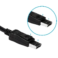 StarTech.com DisplayPort to HDMI Adapter - DP to HDMI Adapter/Video Converter - 1080p - VESA Certified - DP to HDMI Monitor/Display/Projector Adapter Dongle - Passive - Latching DP Connector, 0.24 m, HDMI Type A (Standard), DisplayPort, Female, Male, Straight