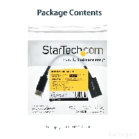 StarTech.com DisplayPort to HDMI Adapter - DP 1.2 to HDMI Video Converter 1080p - DP to HDMI Monitor/TV/Display Cable Adapter Dongle - Passive DP to HDMI Adapter - Latching DP Connector, 0.21 m, DisplayPort, HDMI, Male, Female, Straight