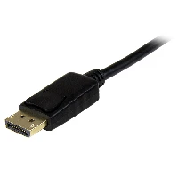 StarTech.com 6ft (2m) DisplayPort to HDMI Cable - 4K 30Hz - DisplayPort to HDMI Adapter Cable - DP 1.2 to HDMI Monitor Cable Converter - Latching DP Connector - Passive DP to HDMI Cord, 2 m, HDMI Type A (Standard), DisplayPort, Male, Male, Straight