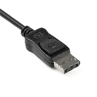 StarTech.com DisplayPort to VGA Adapter - Active DP to VGA Converter - 1080p Video - Durable - DP/DP++ Source to VGA Monitor Cable Adapter Dongle - DP 1.2 to VGA - Latching DP Connector, 0.08 m, DisplayPort, VGA (D-Sub), Male, Female, Straight
