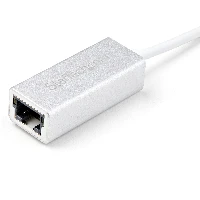 StarTech.com USB 3.0 to Gigabit Network Adapter - Silver, Wired, USB, Ethernet, 2000 Mbit/s, Silver