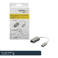 StarTech.com USB 3.0 to Gigabit Network Adapter - Silver, Wired, USB, Ethernet, 2000 Mbit/s, Silver