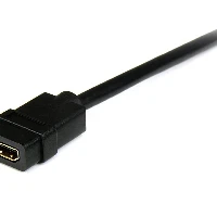 StarTech.com 2m (6ft) HDMI Extension Cable - HDMI Male to Female Cable - 4K HDMI Cable Extender - 4K 30Hz UHD HDMI Cable with Ethernet M/F - High Speed HDMI 1.4 Cable - HDMI Cord Extender, 2 m, HDMI Type A (Standard), HDMI Type A (Standard), 10.2 Gbit/s, Black