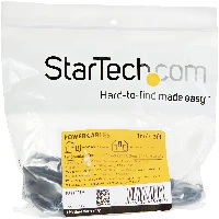 StarTech.com 1m (3ft) Power Extension Cord, C14 to C13, 10A 125V, 18AWG, Computer Power Cord Extension, IEC-320-C14 to IEC-320-C13 AC Power Cable Extension for Power Supply, UL Listed, 1 m, C14 coupler, C13 coupler, SVT, 250 V, 5 A