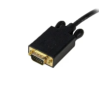 StarTech.com 6ft (1.8m) DisplayPort to VGA Cable - Active DisplayPort to VGA Adapter Cable - 1080p Video - DP to VGA Monitor Cable - DP 1.2 to VGA Converter - Latching DP Connector, 1.8 m, DisplayPort, VGA (D-Sub), Male, Male, Straight