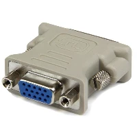 StarTech.com DVI to VGA Cable Adapter - M/F, DVI-I, VGA, Beige
