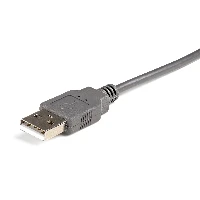 StarTech.com USB to RS232 DB9/DB25 Serial Adapter Cable - M/M, Grey, 0.9 m, USB Type-A, DB-9, Male, Male