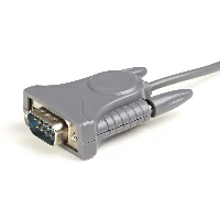 StarTech.com USB to RS232 DB9/DB25 Serial Adapter Cable - M/M, Grey, 0.9 m, USB Type-A, DB-9, Male, Male