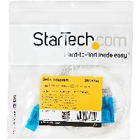 StarTech.com 3ft USB to RS232 DB9 Serial Adapter Cable - M/M, DB-9, USB 2.0 A, 0.9 m, Blue, Transparent
