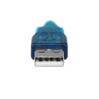 StarTech.com 1 Port USB to RS232 DB9 Serial Adapter Cable - M/M, Grey, 0.43 m, USB 2.0 Type-A, DB-9, Male, Male