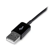 StarTech.com 1m Dock Connector to USB Cable for Samsung Galaxy Tab, 1 m, USB A, Male/Male, Black