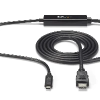 StarTech.com USB-C to HDMI Adapter Cable - 2m (6 ft.) - 4K at 30 Hz, 2 m, USB Type-C, HDMI, Male, Male, Straight
