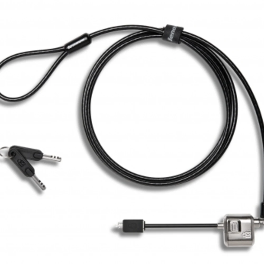 Lenovo 4X90H35558, 1.83 m, Flat key, Steel, Black, Stainless steel