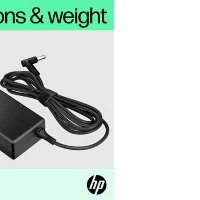 HP65WSmartACAdapter,Notebook,Indoor,65W,Business,Black,47mm