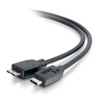 C2G 3m USB 3.1 Gen 1 USB Type C to USB Micro B Cable - USB C Cable Black, 3 m, USB C, Micro-USB B, USB 3.2 Gen 1 (3.1 Gen 1), Male/Male, Black