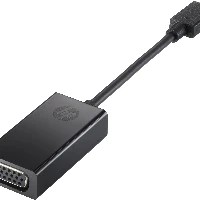 HP USB-C to VGA Adapter, Black, 13 mm, 25.5 mm, 150 mm, 23.9 g, 110 mm