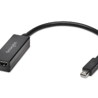 Kensington VM2000 Mini Display Port to HDMI Adapter, Mini DisplayPort, HDMI Type A (Standard), Male, Female, 1920 x 1080 pixels, 1080p