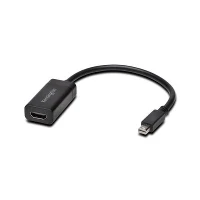 Kensington VM1000 Mini Display Port to VGA Adapter, 0.14 m, Mini DisplayPort 1.2, VGA, Male, Female, 1920 x 1080 pixels