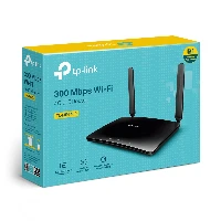 TP-Link 300 Mbps Wireless N 4G LTE Router, Wi-Fi 4 (802.11n), Single-band (2.4 GHz), Ethernet LAN, 3G, Black, Tabletop router