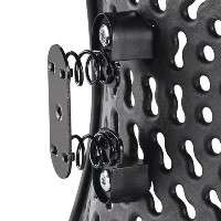 Kensington SmartFit Conform Back Rest, Black, Mesh back support, TAA, 438 mm, 408 mm, 140 mm