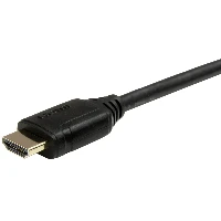 StarTech.com 3ft (1m) Premium Certified HDMI 2.0 Cable with Ethernet - High Speed Ultra HD 4K 60Hz HDMI Cable HDR10 - HDMI Cord (Male/Male Connectors) - For UHD Monitors, TVs, Displays, 1 m, HDMI Type A (Standard), HDMI Type A (Standard), Audio Return Channel (ARC), Black