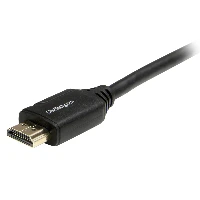 StarTech.com 3ft (1m) Premium Certified HDMI 2.0 Cable with Ethernet - High Speed Ultra HD 4K 60Hz HDMI Cable HDR10 - HDMI Cord (Male/Male Connectors) - For UHD Monitors, TVs, Displays, 1 m, HDMI Type A (Standard), HDMI Type A (Standard), Audio Return Channel (ARC), Black
