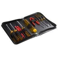 StarTech.com 11 Piece PC Computer Tool Kit with Carrying Case, 215 mm, 540 g, 32 mm, 156 mm, 222 mm, 540 g