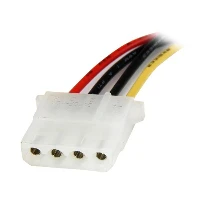 StarTech.com 12in SATA to LP4 Power Cable Adapter - F/M, 0.3048 m, SATA 15-pin, Molex (4-pin), Male, Female, Straight