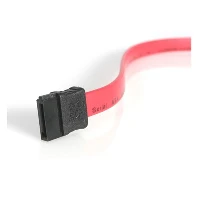 StarTech.com 18in SAS 29 Pin to SATA Cable with LP4 Power, 0.457 m, SATA 15-pin, LP4 M, SAS 29 Pin Plug, Straight, Straight, Red