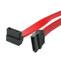 StarTech.com 18in SATA to Right Angle SATA Serial ATA Cable, 0.457 m, SATA III, SATA 7-pin, SATA 7-pin, Female/Female, Red