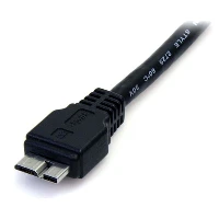 StarTech.com 0.5m (1.5ft) Black SuperSpeed USB 3.0 Cable A to Micro B - M/M, 0.5 m, USB A, Micro-USB B, USB 3.2 Gen 1 (3.1 Gen 1), 5000 Mbit/s, Black