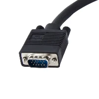 StarTech.com 1 ft Coax HD15 VGA to 5 BNC RGBHV Monitor Cable - M/F, 0.3 m, VGA (D-Sub), 5 x BNC, Male, Female, Straight