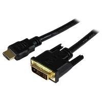 StarTech.com 1.5m HDMI to DVI-D Cable - M/M, 1.5 m, HDMI, DVI-D, Male, Male, Gold