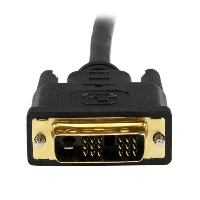 StarTech.com 1.5m HDMI to DVI-D Cable - M/M, 1.5 m, HDMI, DVI-D, Male, Male, Gold