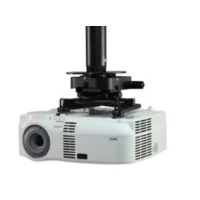 Peerless PRGS-UNV-S, Ceiling, 22 kg, Silver, 360, -20 - 15, 448 mm