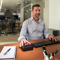 Kensington Expert Mouse Wireless Trackball, Ambidextrous, Trackball, RF Wireless + Bluetooth, 400 DPI, Black