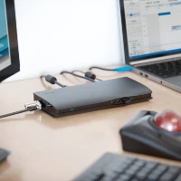 Kensington Expert Mouse Wireless Trackball, Ambidextrous, Trackball, RF Wireless + Bluetooth, 400 DPI, Black