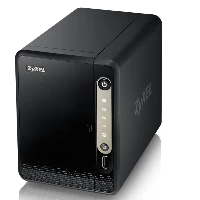 Zyxel NAS326, NAS, Mini Tower, Marvell Armada 380, Black