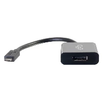 C2G USB C to DisplayPort Adapter Converter - USB Type C to DisplayPort Black, 3840 x 2160 pixels