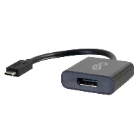 C2G USB C to DisplayPort Adapter Converter - USB Type C to DisplayPort Black, 3840 x 2160 pixels